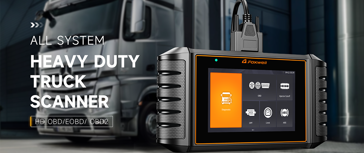Foxwell Released HD500 Heavy Duty Truck Scanner